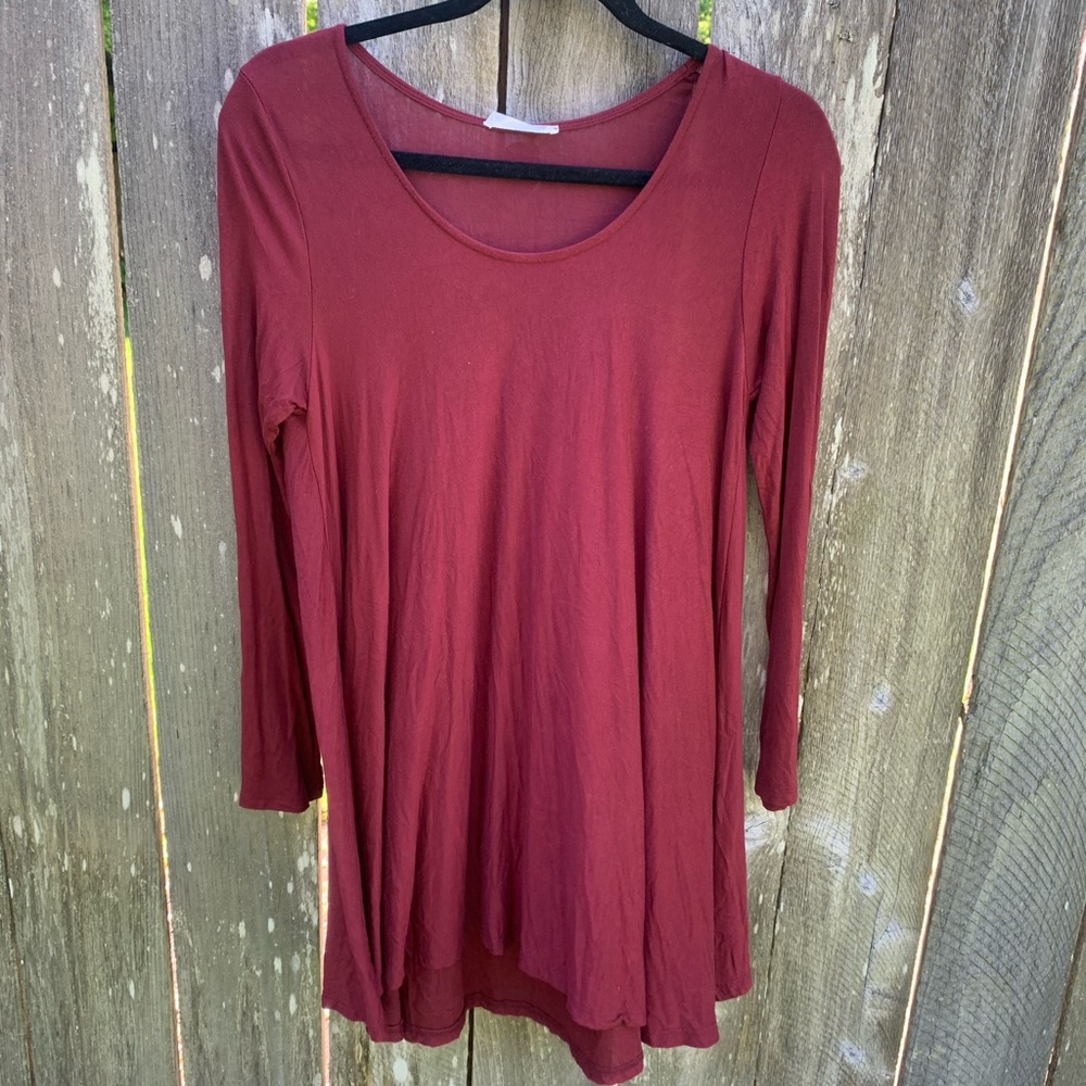 Maroon Tunic